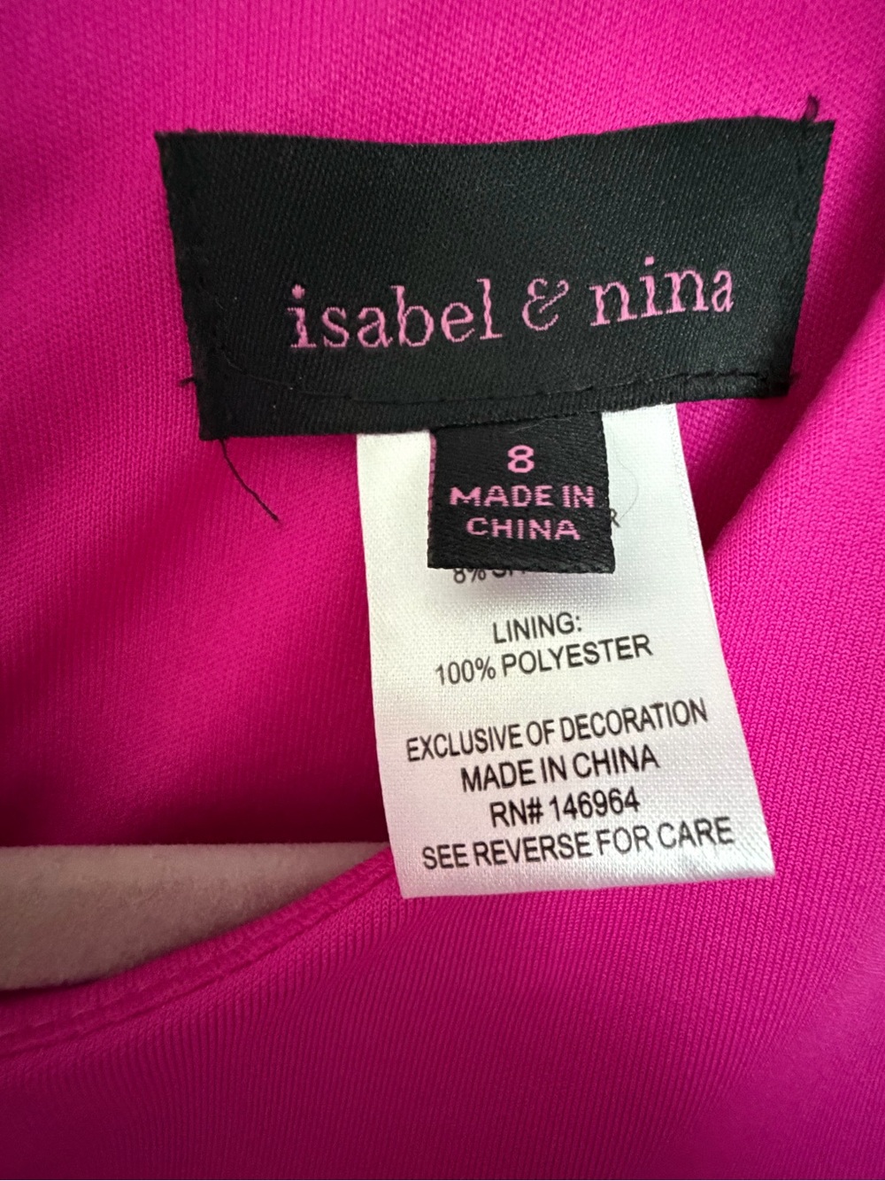 NWT Sleeveless Hot Pink Ruffle-Hem Mini Dress - Picture 5 of 6